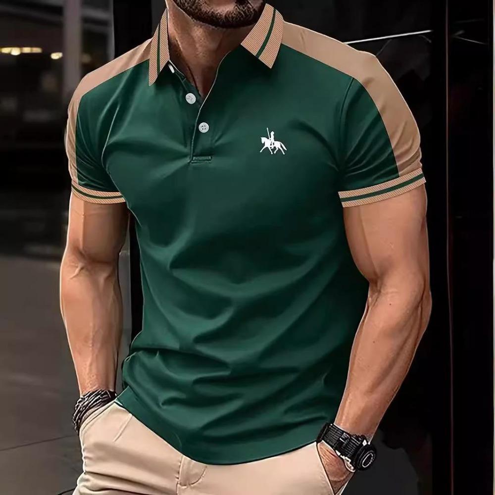 Men s Casual Printed Lapel Short-Sleeve Polo Shirt XXXL армія зелений колір
Men s Casual Printed Lapel Short-Sleeve Polo Shirt XXXL армія зелений колір