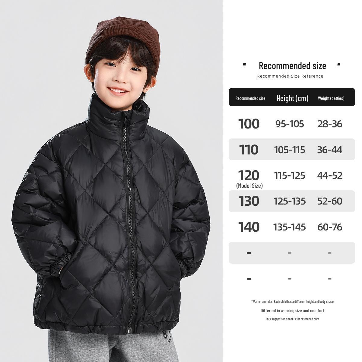 Fairy Tale Boys Winter Down Jacket 2025: Thickened Short School Uniform Outerwear. 120 cm чёрный
Fairy Tale Boys Winter Down Jacket 2025: Thickened Short School Uniform Outerwear. 120 cm чёрный