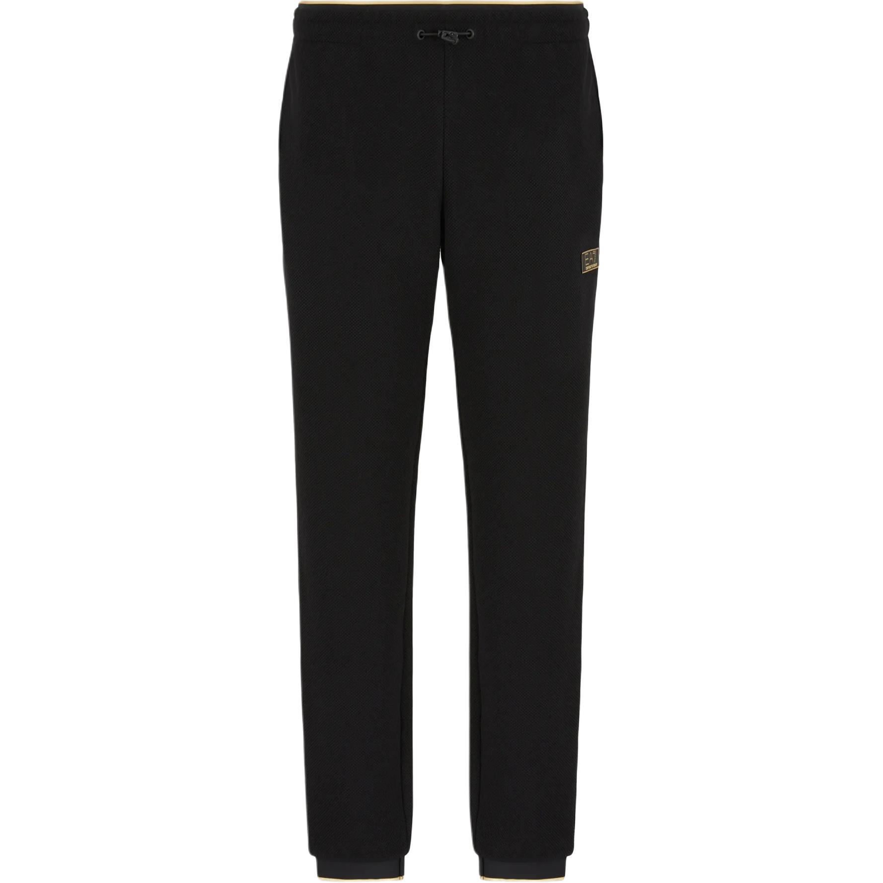 Emporio Armani EA7 SS24 Solid Logo Drawstring Cuffed Casual Pants Men bottoms Black 7M000030-AF10344-UC001 L
Emporio Armani EA7 SS24 Solid Logo Drawstring Cuffed Casual Pants Men bottoms Black 7M000030-AF10344-UC001 L