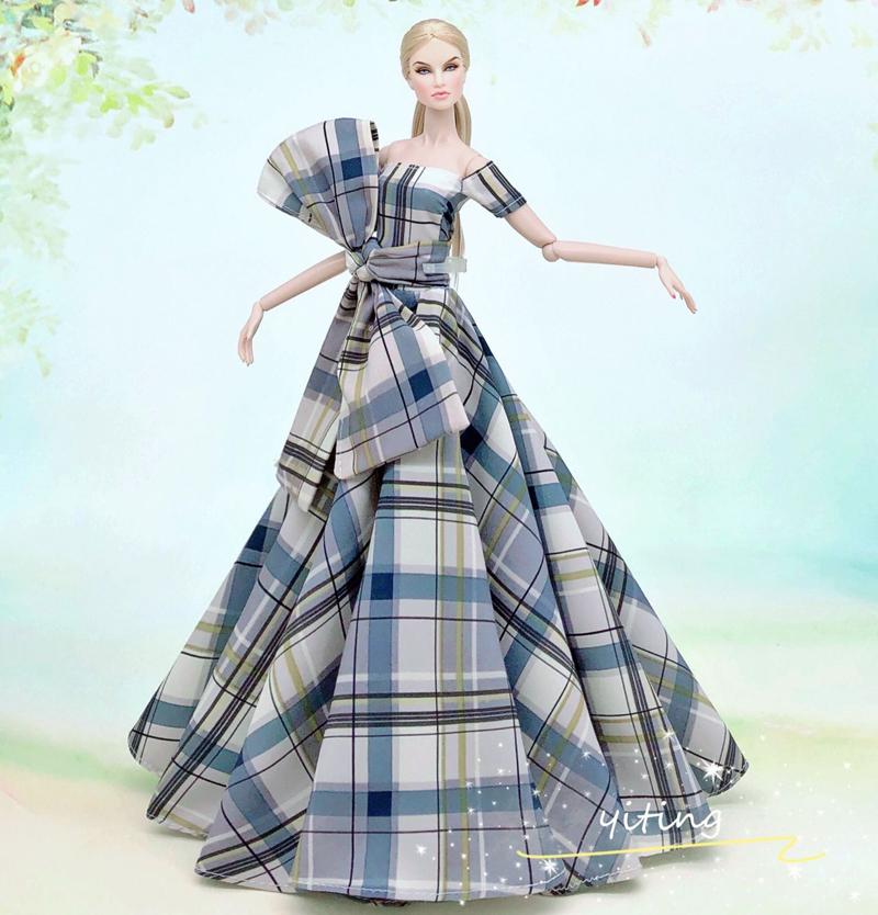 Luxury Tulle 1/6 Scale Doll Wedding Dress with Long Tail Colorful Cake Layers Design Doll Clothes for Doll Decors (as the picture-48197-)-
Luxury Tulle 1/6 Scale Doll Wedding Dress with Long Tail Colorful Cake Layers Design Doll Clothes for Doll Decors (as the picture-48197-)-