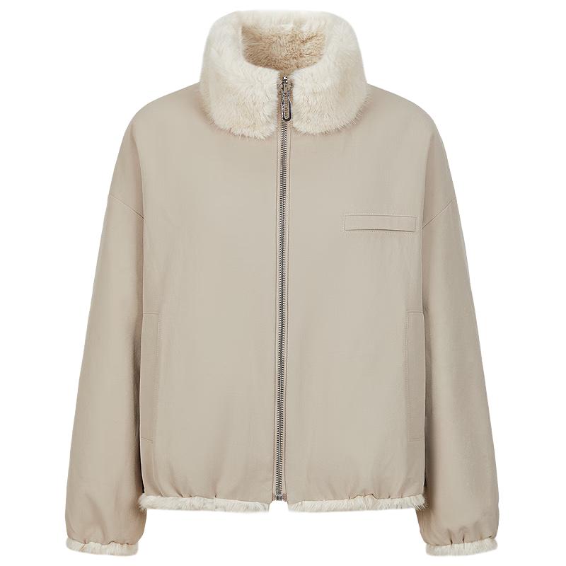 Jiu Zi Anna Kou Spliced Fur Collar Short Coat L (116-125 lbs)
Jiu Zi Anna Kou Spliced Fur Collar Short Coat L (116-125 lbs)