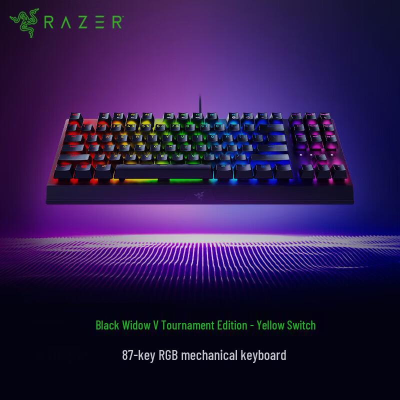 Razer BlackWidow V3 Tournament Edition Mechanical Keyboard
Razer BlackWidow V3 Tournament Edition Mechanical Keyboard