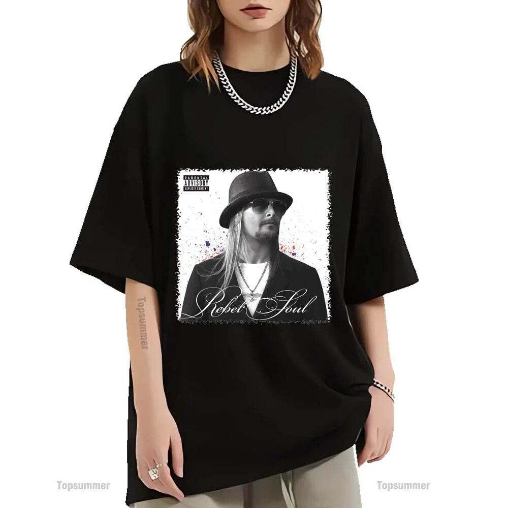 Футболка Rebel Soul Album Kid Rock Tour, большие футболки с металлическим роком, футболка с графическим принтом для пар
Футболка Rebel Soul Album Kid Rock Tour, большие футболки с металлическим роком, футболка с графическим принтом для пар