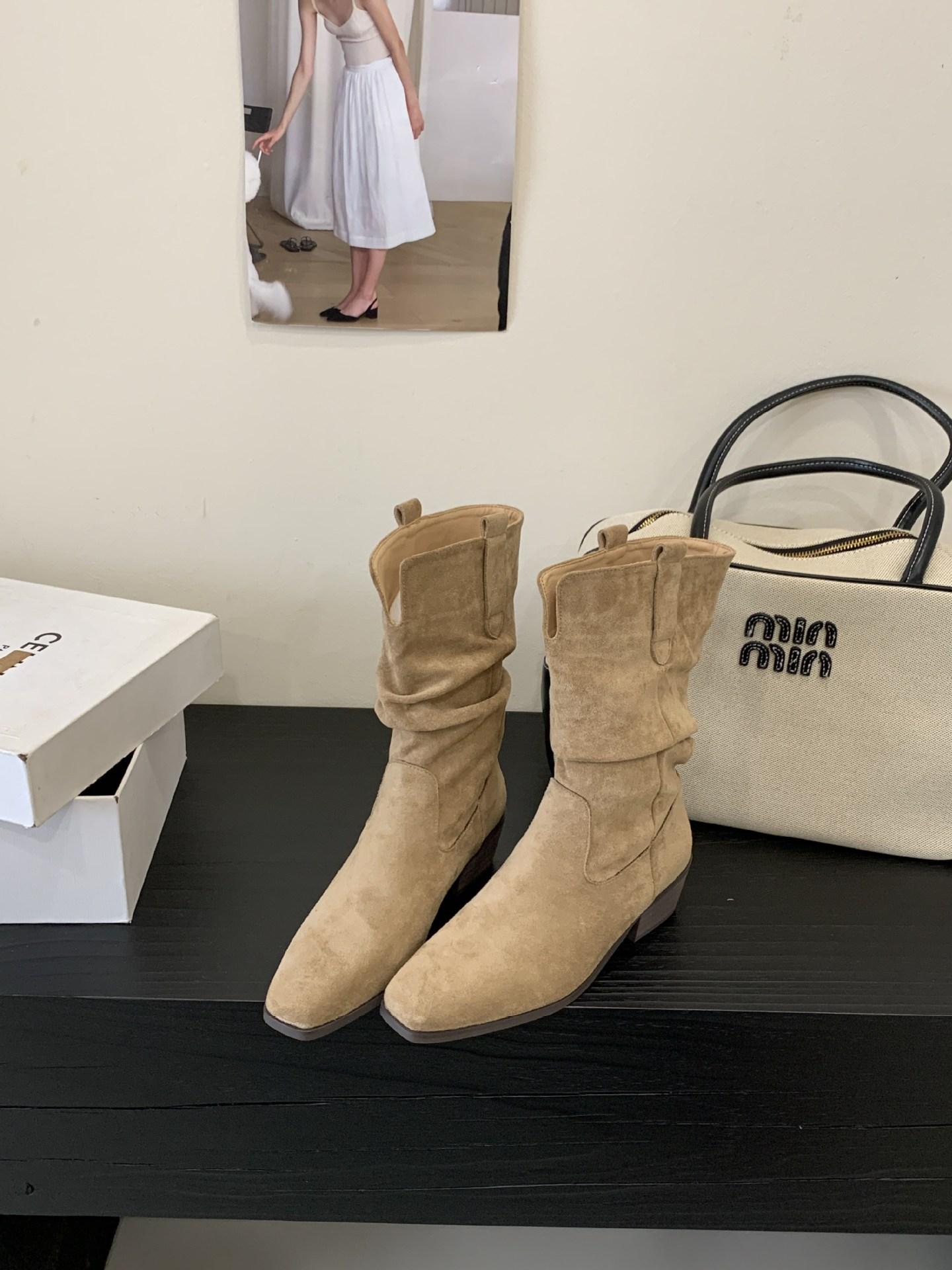 2025 new retro suede thick heel western women s boots autumn and winter new V-mouth wide tube stacking boots 40 темного кольору хакі
2025 new retro suede thick heel western women s boots autumn and winter new V-mouth wide tube stacking boots 40 темного кольору хакі