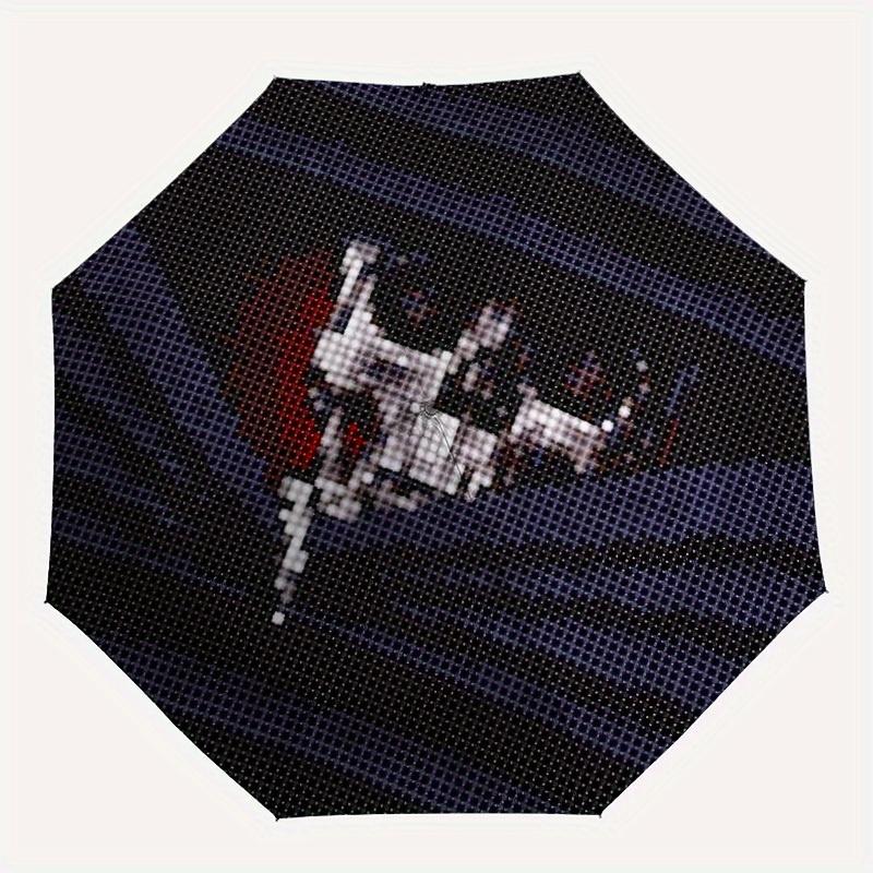 1pc Skull pattern Automatic Opening/closing umbrella, Reinforced 8-Rib Construction, Compact Travel Umbrella yy250808173
1pc Skull pattern Automatic Opening/closing umbrella, Reinforced 8-Rib Construction, Compact Travel Umbrella yy250808173