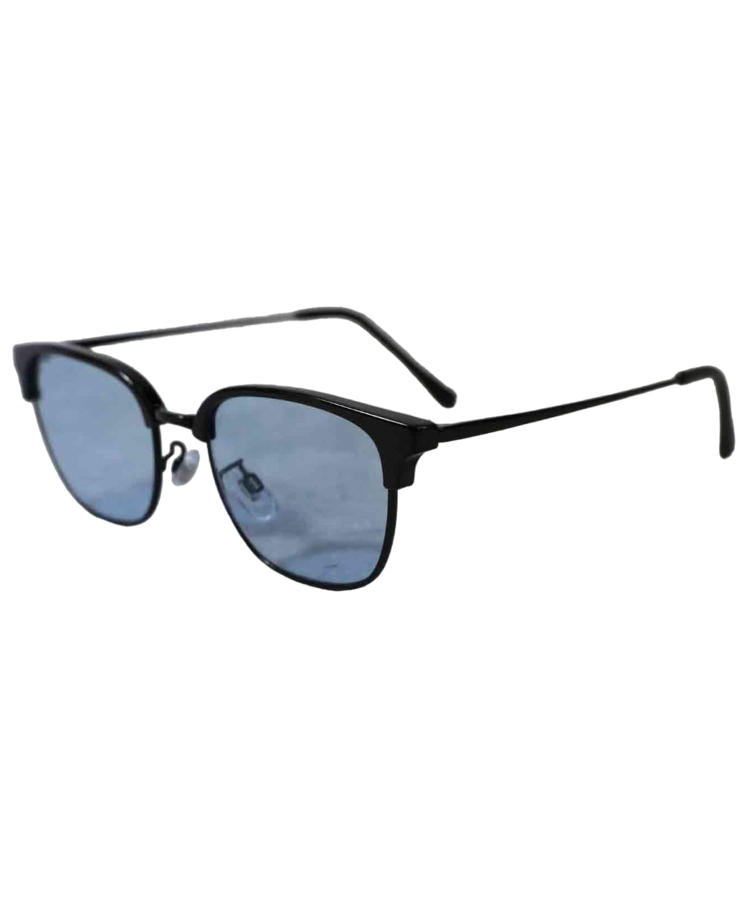 (Eight) Browline Sunglasses for Men and Women, Fashion Glasses, Comes with Dedicated Case, Street Surf Style, BlackLight Blue F
(Eight) Browline Sunglasses for Men and Women, Fashion Glasses, Comes with Dedicated Case, Street Surf Style, BlackLight Blue F