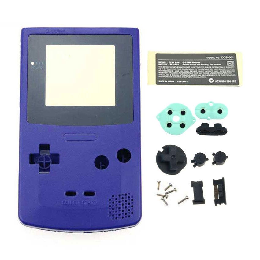 JCD Пластиковый игровой корпус, чехол для игровой консоли Gameboy Color GBC, корпус с кнопками, наборы, наклейка на винт, этикетка
JCD Пластиковый игровой корпус, чехол для игровой консоли Gameboy Color GBC, корпус с кнопками, наборы, наклейка на винт, этикетка