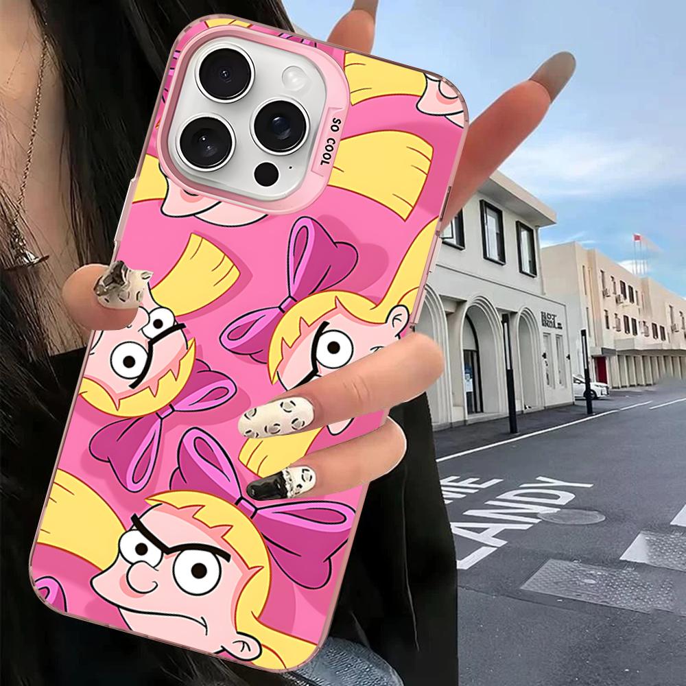 Hey Arnold Helga Cute Phone Case For IPhone 16 15 14 13 12 11 Pro Max X XR XSMAX 8 7 Plus Matte Shockproof Back Cover iPhone 12
Hey Arnold Helga Cute Phone Case For IPhone 16 15 14 13 12 11 Pro Max X XR XSMAX 8 7 Plus Matte Shockproof Back Cover iPhone 12