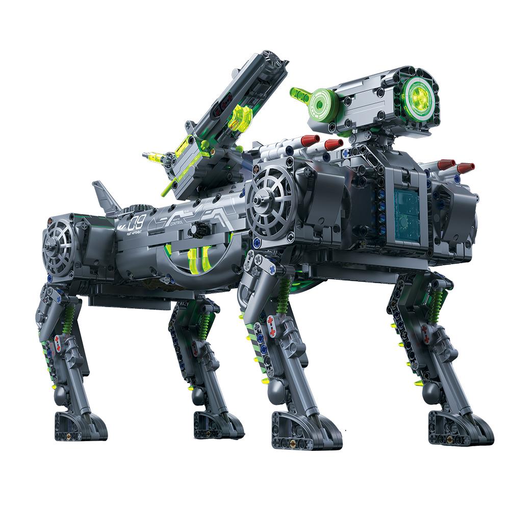 Cool Robotic Dog Rotatable Neck Mechanical Building Blocks Puzzle DIY Assembly Bricks Toy for Kid Birthday Holiday Gifts
Cool Robotic Dog Rotatable Neck Mechanical Building Blocks Puzzle DIY Assembly Bricks Toy for Kid Birthday Holiday Gifts