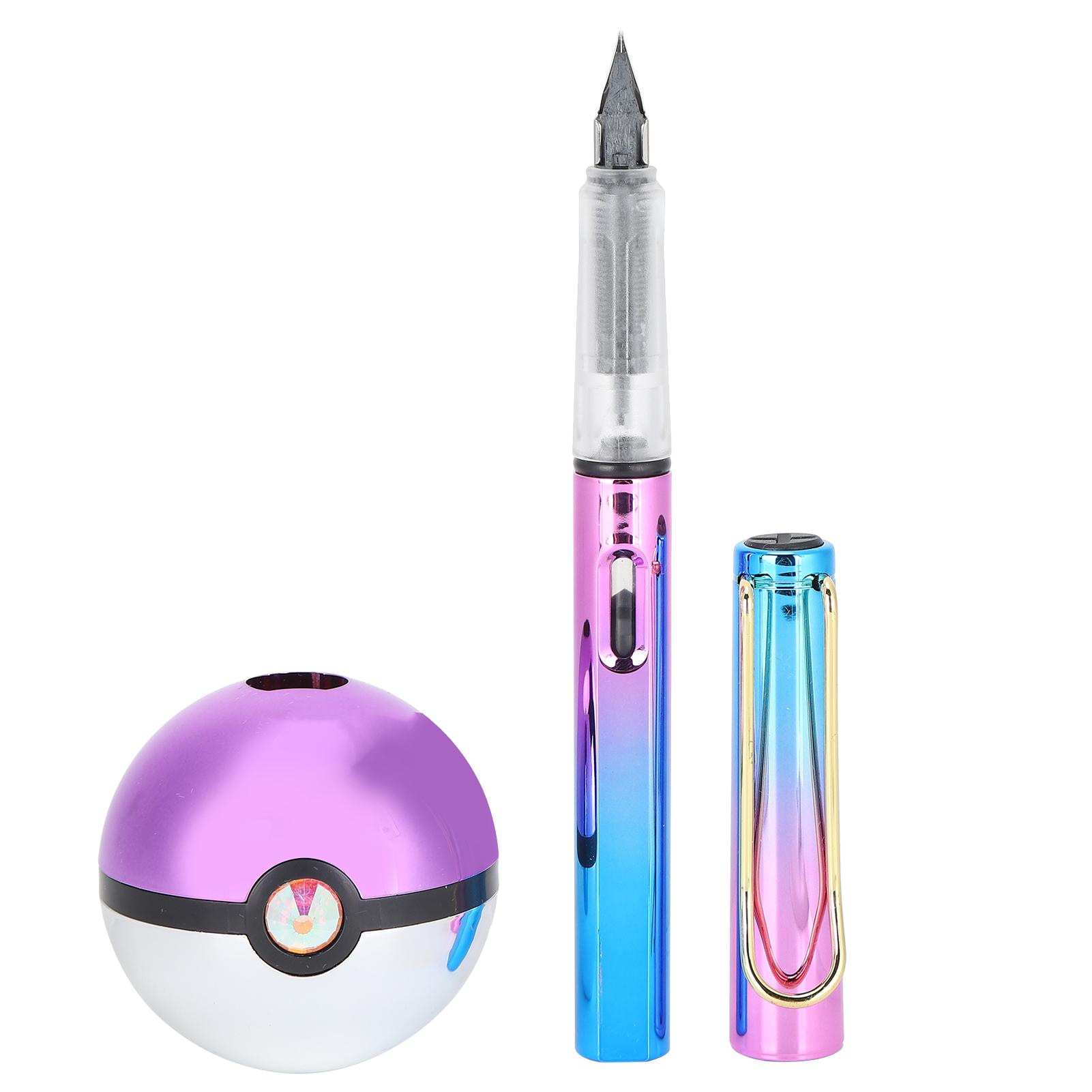 0.38mm Fountain Pen Set 2 Ink Cartridges Smooth Writing Signing Tool with Gift BoxPurple фіолетовий
0.38mm Fountain Pen Set 2 Ink Cartridges Smooth Writing Signing Tool with Gift BoxPurple фіолетовий