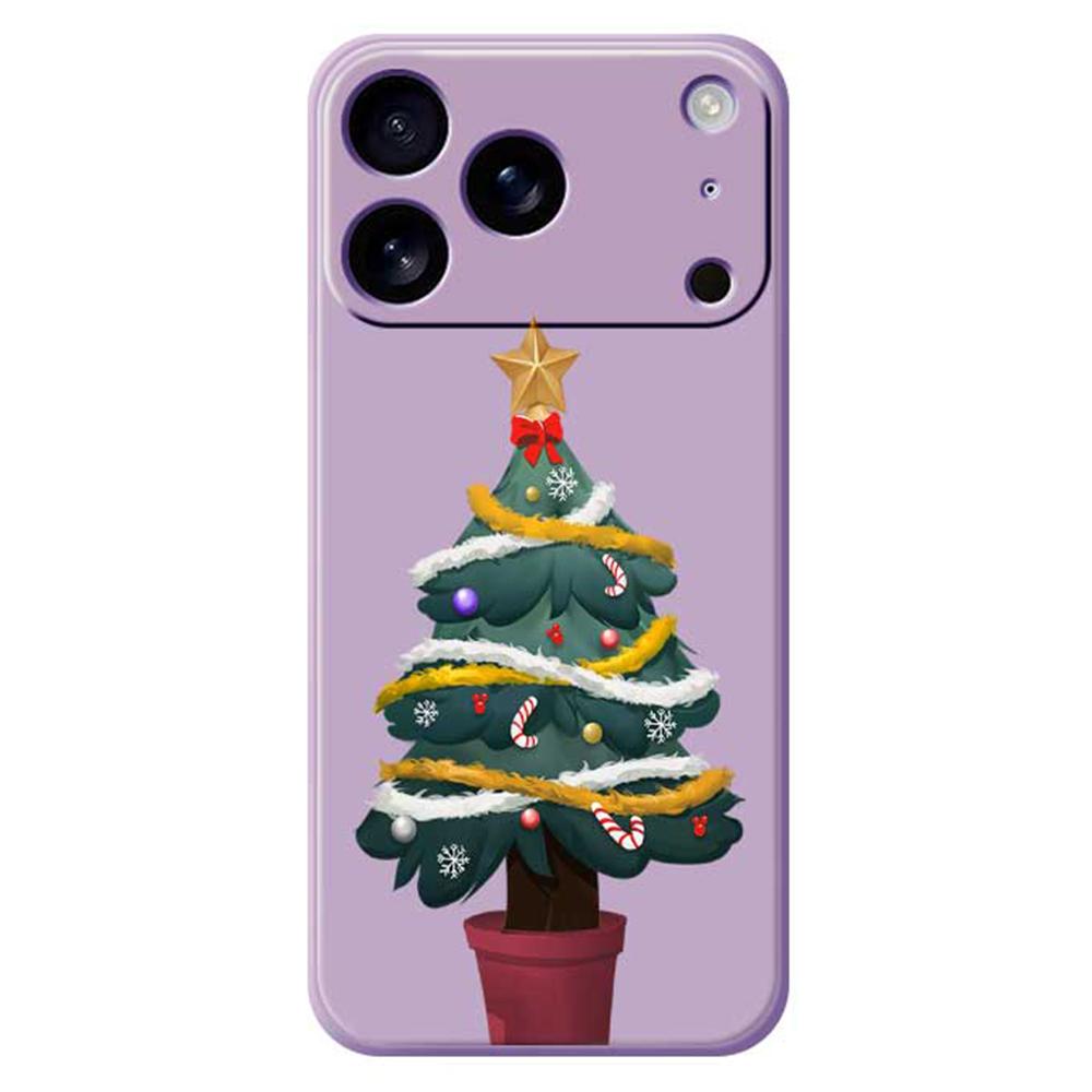 For iPhone 17 Pro Max Case Christmas Tree Potted Plants Pattern Printing Straight Edge TPU Phone Back Cover Purple
For iPhone 17 Pro Max Case Christmas Tree Potted Plants Pattern Printing Straight Edge TPU Phone Back Cover Purple