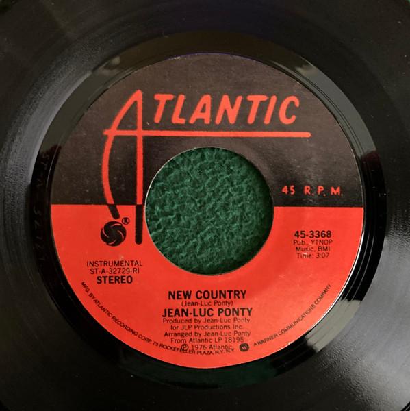 7inch Record JEANLUC PONTY New Country 453368 Atlantic 1976 US Jazz Used
7inch Record JEANLUC PONTY New Country 453368 Atlantic 1976 US Jazz Used