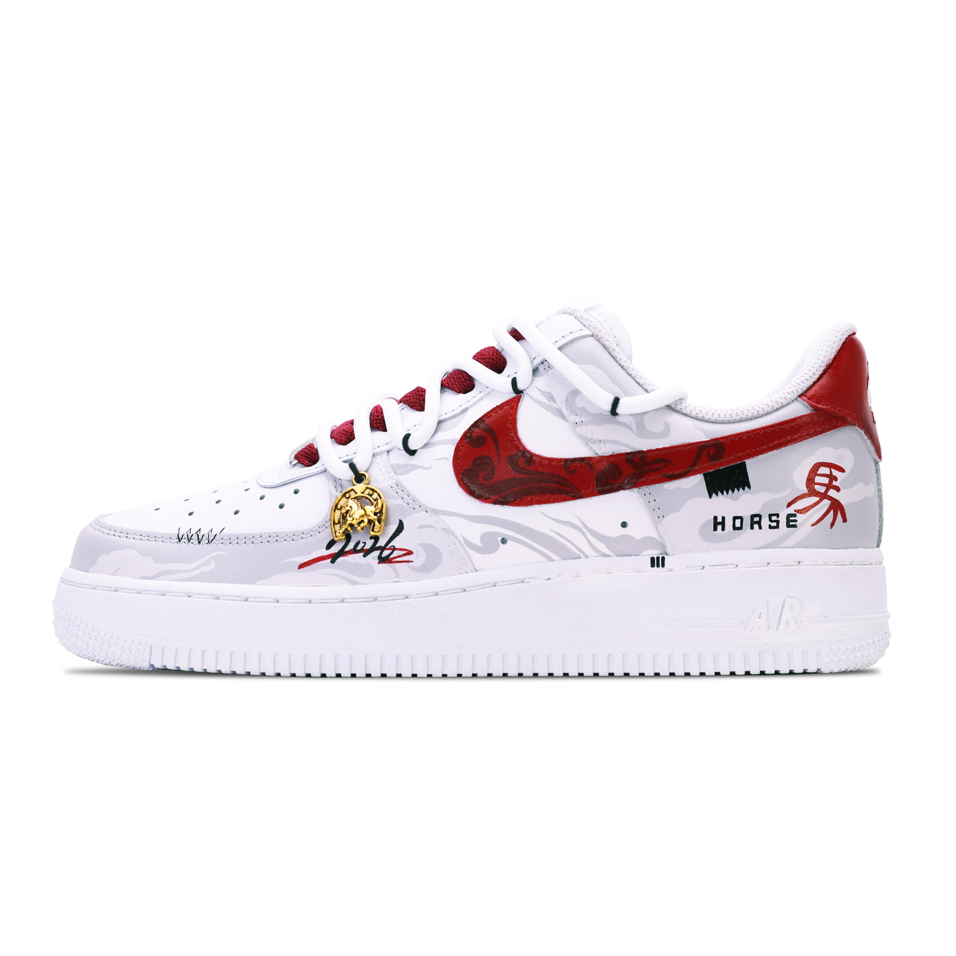 Nike Air Force 1 Leather Slip Resistant, Abrasion Resistant, Breathable Low top Skateboard Shoes Women s White Red DD8959-100 (Team1895-QD) 38
Nike Air Force 1 Leather Slip Resistant, Abrasion Resistant, Breathable Low top Skateboard Shoes Women s White Red DD8959-100 (Team1895-QD) 38