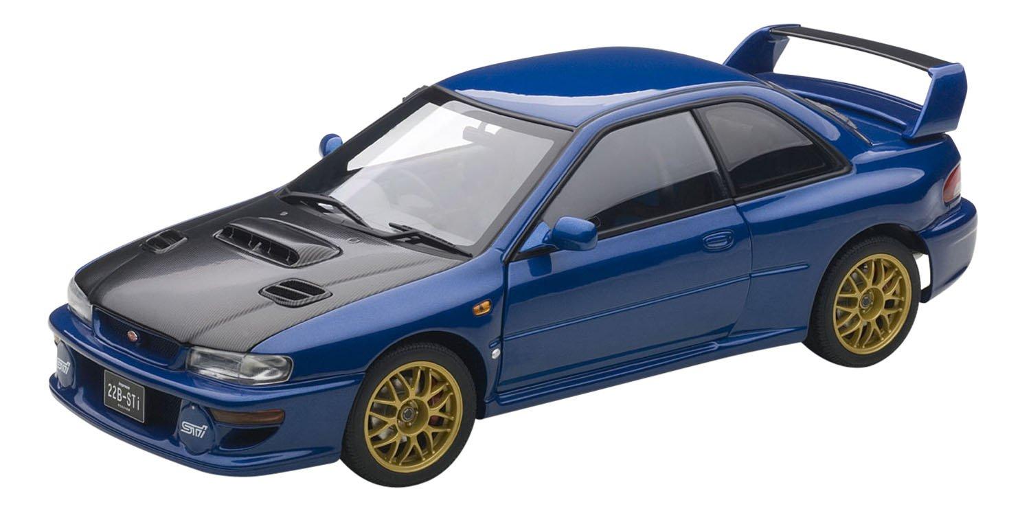 AUTOart Subaru Impreza 22B STi Version Black Bonnet Готовий продукт 1/18 Blue/Carbon синій
AUTOart Subaru Impreza 22B STi Version Black Bonnet Готовий продукт 1/18 Blue/Carbon синій