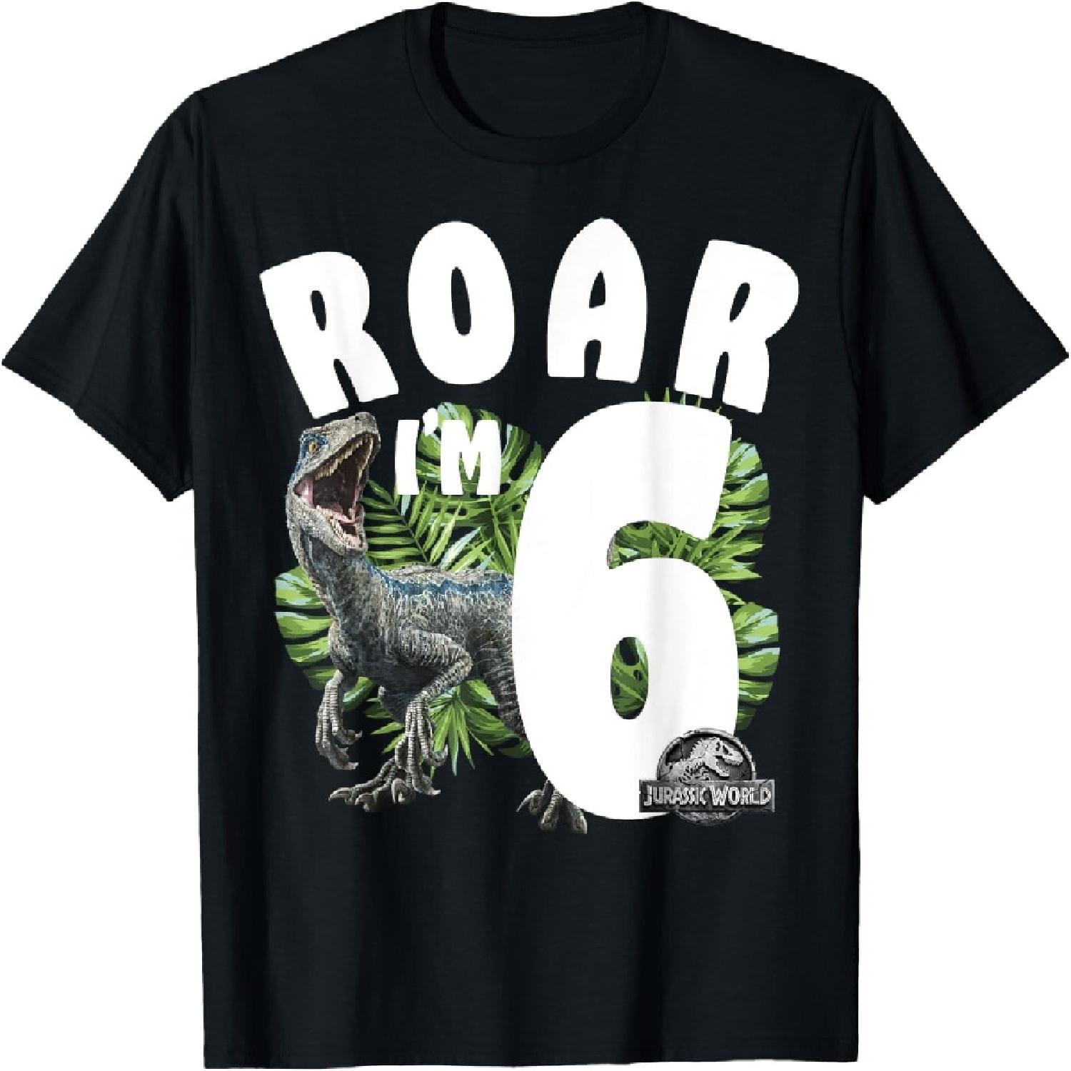 Jurassic World Birthday Raptor Roar I m 6 T-Shirt XXXXXL чорний
Jurassic World Birthday Raptor Roar I m 6 T-Shirt XXXXXL чорний