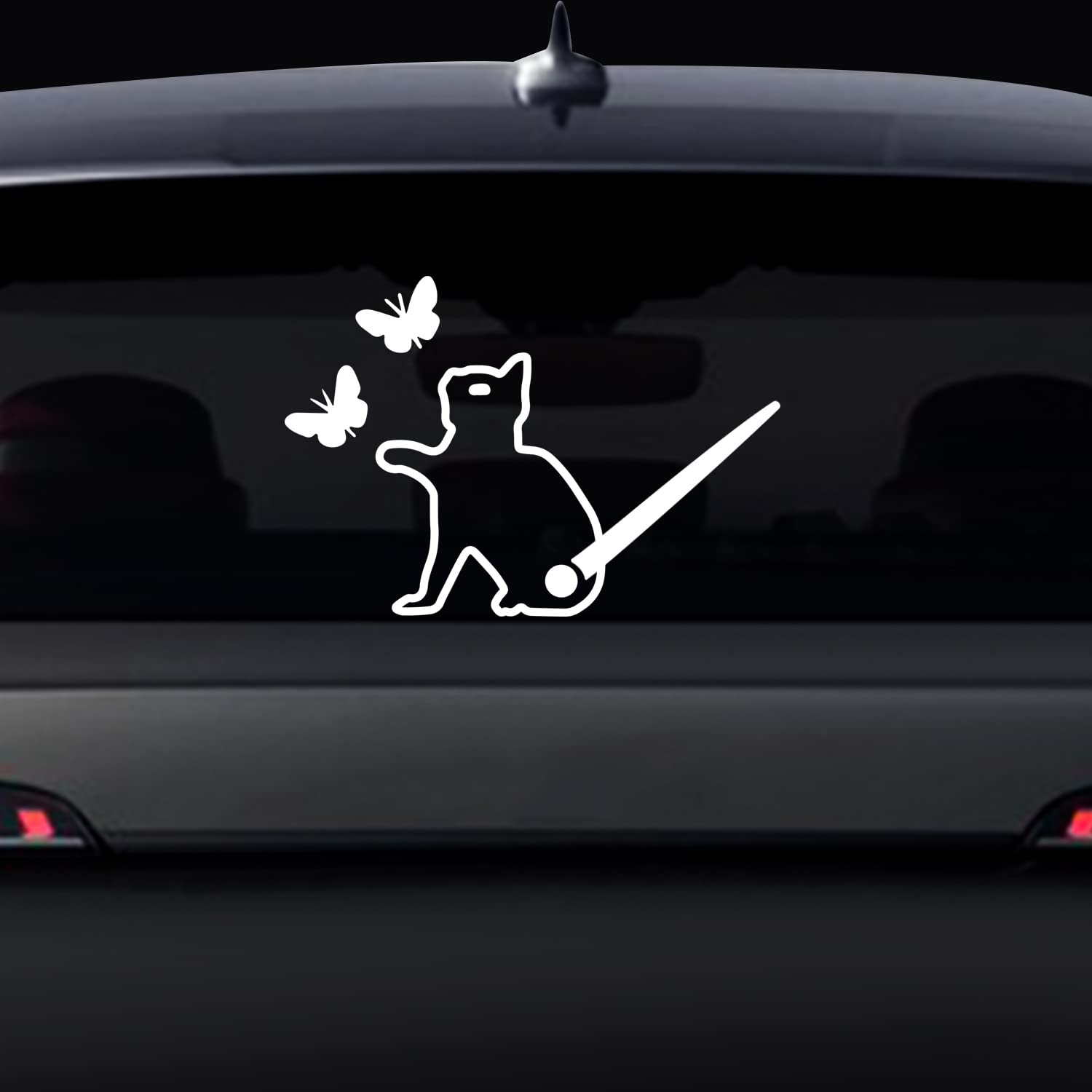 Cute Cat Rear Wiper Seal, Nouiroy Funny Kitten Tail Wiggle Seal Auto Butterfly Seal белый
Cute Cat Rear Wiper Seal, Nouiroy Funny Kitten Tail Wiggle Seal Auto Butterfly Seal белый