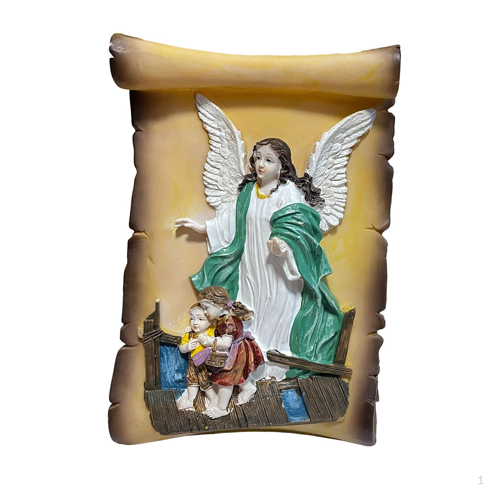 Religious Angel Resin Figurine Ornament Christmas Scene Sculpture Decorative for Shelf
Religious Angel Resin Figurine Ornament Christmas Scene Sculpture Decorative for Shelf