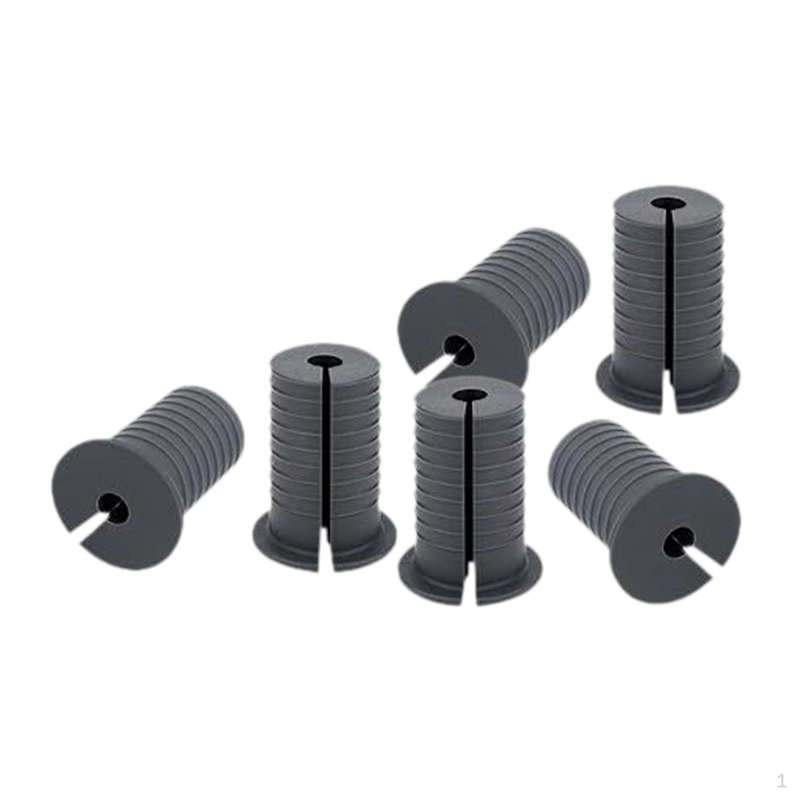 6 Cable Routing Pieces Adapts to 1 -inch Accessories From The Rubber Wall Hole for Ethernet серый
6 Cable Routing Pieces Adapts to 1 -inch Accessories From The Rubber Wall Hole for Ethernet серый