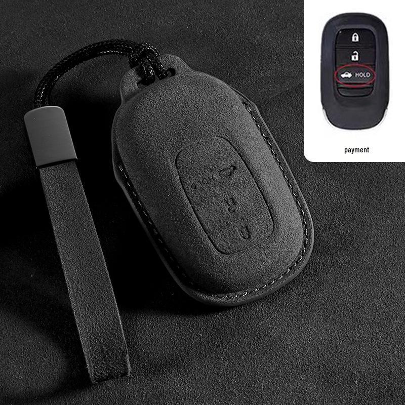 Red Suede Key Case for Honda XRV, Accord, Civic, Lingpai, Haoying, CRV, Elysion, Crown Road
Red Suede Key Case for Honda XRV, Accord, Civic, Lingpai, Haoying, CRV, Elysion, Crown Road