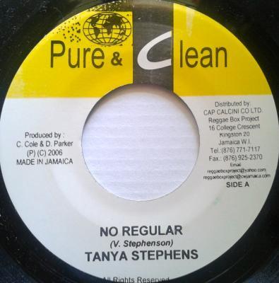 7inch Record TANYA STEPHENS / NINJA FORD - No Regular / Taking Over NONE Pure & Clean 2006 Jamaica Reggae, Ska & Dub Used
7inch Record TANYA STEPHENS / NINJA FORD - No Regular / Taking Over NONE Pure & Clean 2006 Jamaica Reggae, Ska & Dub Used