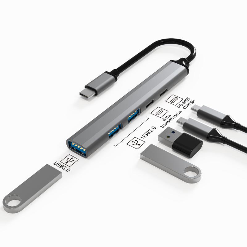 4 в 1(5 в 1) Док-станция Type-C USB-концентратор USB3.0 Расширение для ноутбука Док-станция для чтения карт(U4-AC)
4 в 1(5 в 1) Док-станция Type-C USB-концентратор USB3.0 Расширение для ноутбука Док-станция для чтения карт(U4-AC)