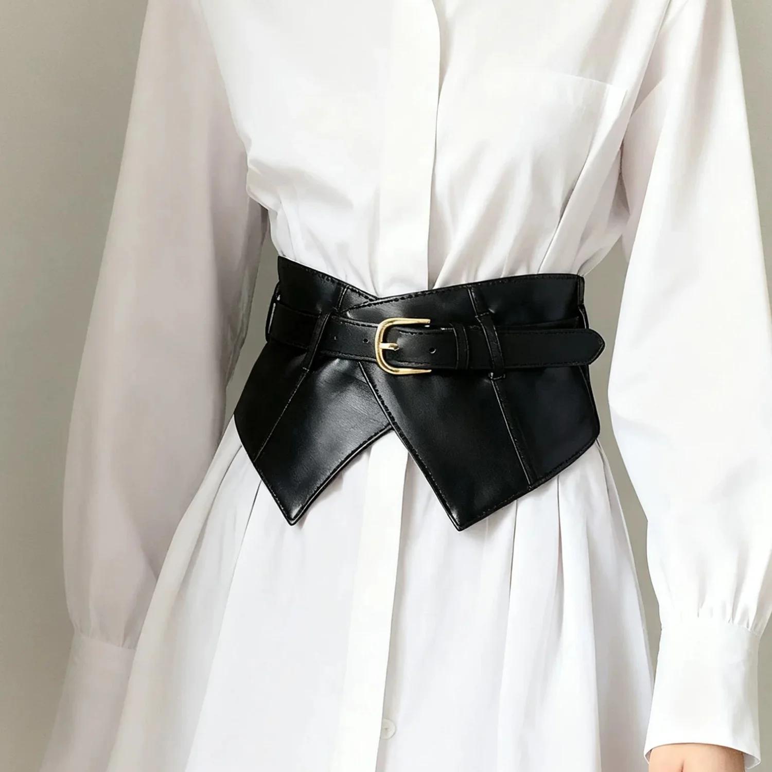 Fashion Retro Corset Wide Belts Faux Leather Slimming Body Shaping Girdle Belt for Women Elastic Tight High Waist for Daily Wear чёрный
Fashion Retro Corset Wide Belts Faux Leather Slimming Body Shaping Girdle Belt for Women Elastic Tight High Waist for Daily Wear чёрный