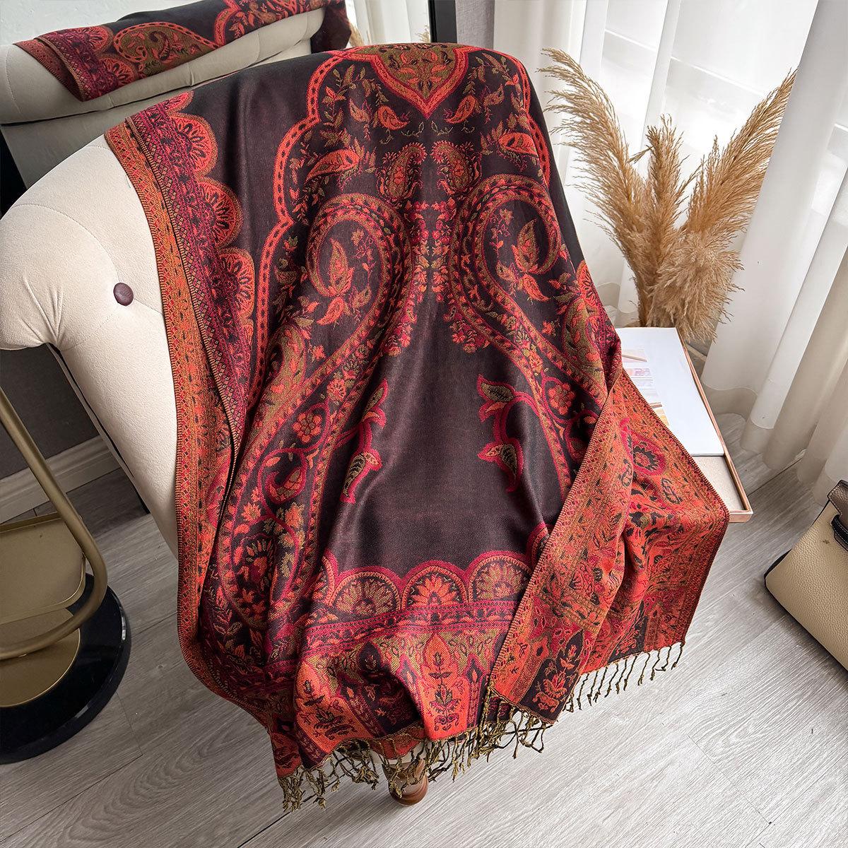 Европейский и американский Имитация кашемира Кешью Этнический стиль Путешествия Принт Шаль Головной платок Шарф Женский
Европейский и американский Имитация кашемира Кешью Этнический стиль Путешествия Принт Шаль Головной платок Шарф Женский