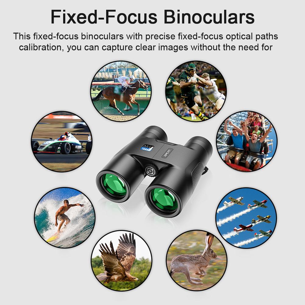 Portable Handheld Auto-Focus Binoculars 10X 42mm Objective Lens Binoculars Eye Distance Adjustable T
Portable Handheld Auto-Focus Binoculars 10X 42mm Objective Lens Binoculars Eye Distance Adjustable T