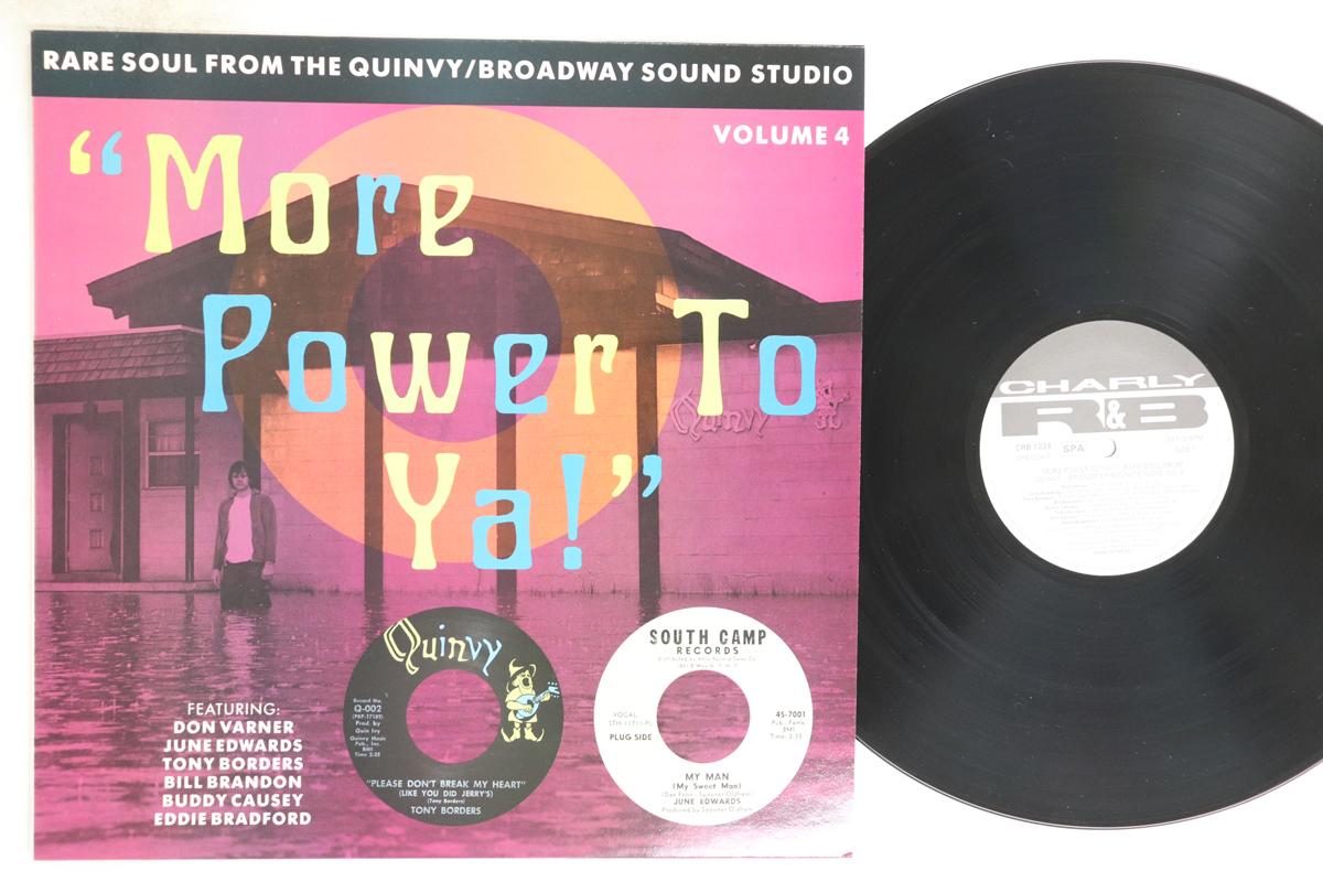 LP Record VARIOUS More Power To Ya Rare Soul From T CRB1224 CHARLY 1989 UK SoulFunk Used
LP Record VARIOUS More Power To Ya Rare Soul From T CRB1224 CHARLY 1989 UK SoulFunk Used