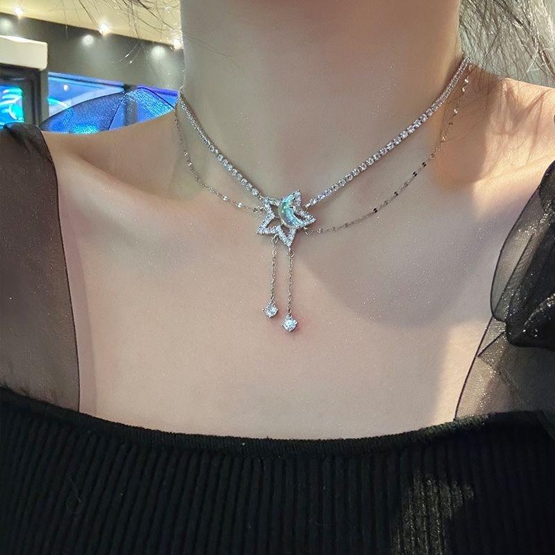 2024 Korean Fashion Zircon Star Fringe Choker Necklace For Women Fashion Wedding Zircon Accessories
2024 Korean Fashion Zircon Star Fringe Choker Necklace For Women Fashion Wedding Zircon Accessories