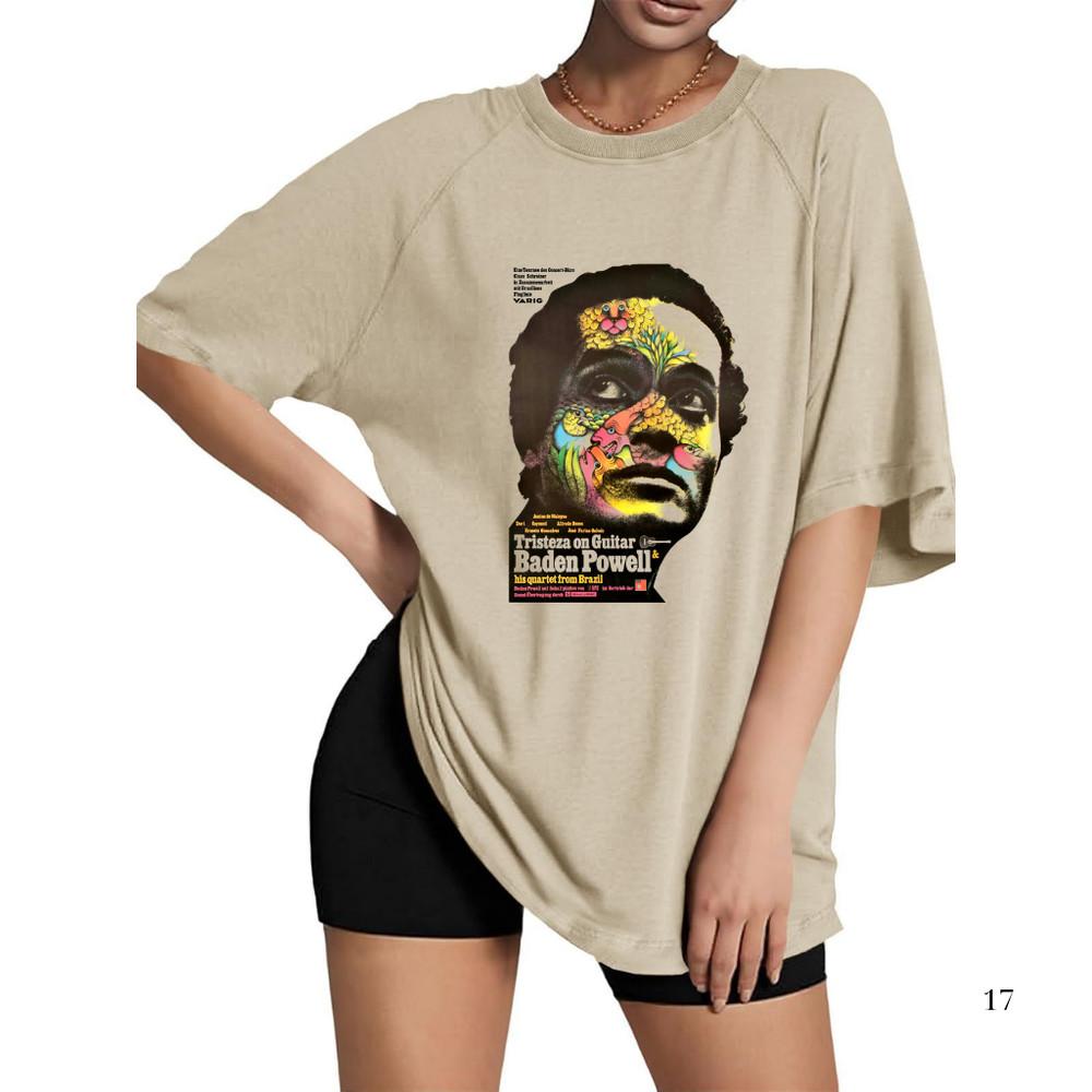 Retro Vintage Baden Powell Concert Poster T-Shirt Music Graphic Tee Unisex S-5XL Unisex T-Shirt M
Retro Vintage Baden Powell Concert Poster T-Shirt Music Graphic Tee Unisex S-5XL Unisex T-Shirt M