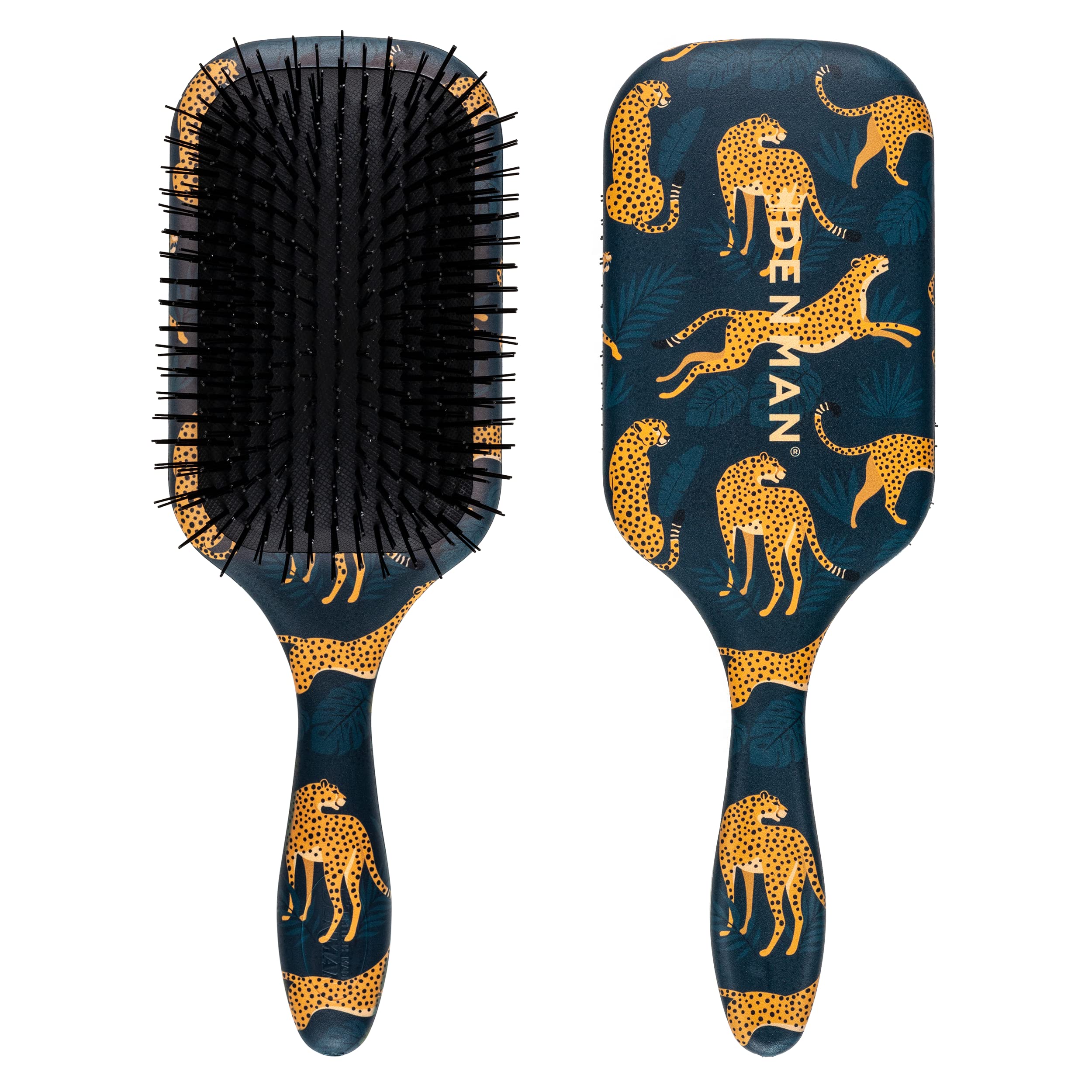 Denman Tangle Tamer Ultra Detangling Paddle Brush for Curly and Black Hair Можна використовувати як для вологого, так і для сухого D90L (Леопард) - волосся,
Denman Tangle Tamer Ultra Detangling Paddle Brush for Curly and Black Hair Можна використовувати як для вологого, так і для сухого D90L (Леопард) - волосся,