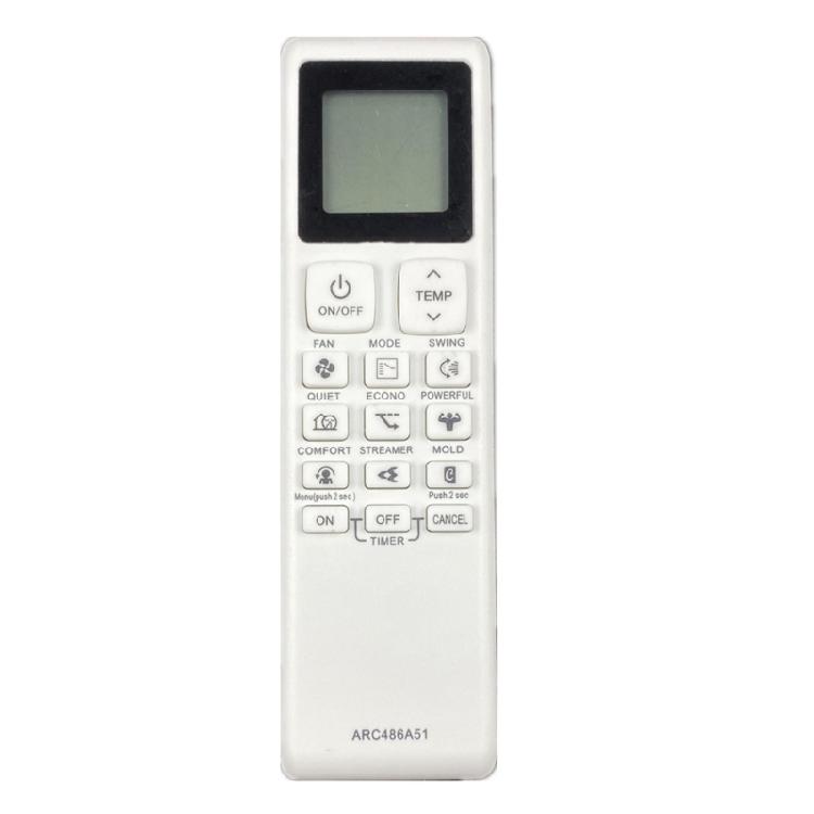 Simplified Climate Control Remote Plastic Material Long Battery Universals Compatibility for ARC486A51 Units 1
Simplified Climate Control Remote Plastic Material Long Battery Universals Compatibility for ARC486A51 Units 1