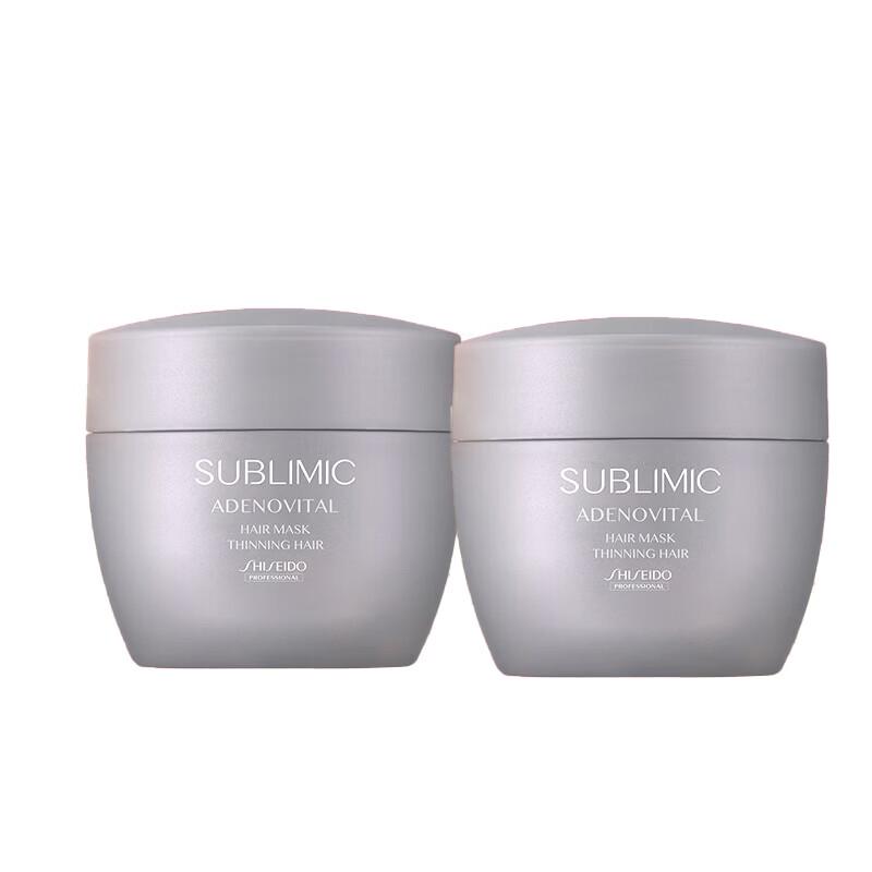 Shiseido Professional Sublimic Adenovital Hair Mask Duo Pack (2x200g)
Shiseido Professional Sublimic Adenovital Hair Mask Duo Pack (2x200g)