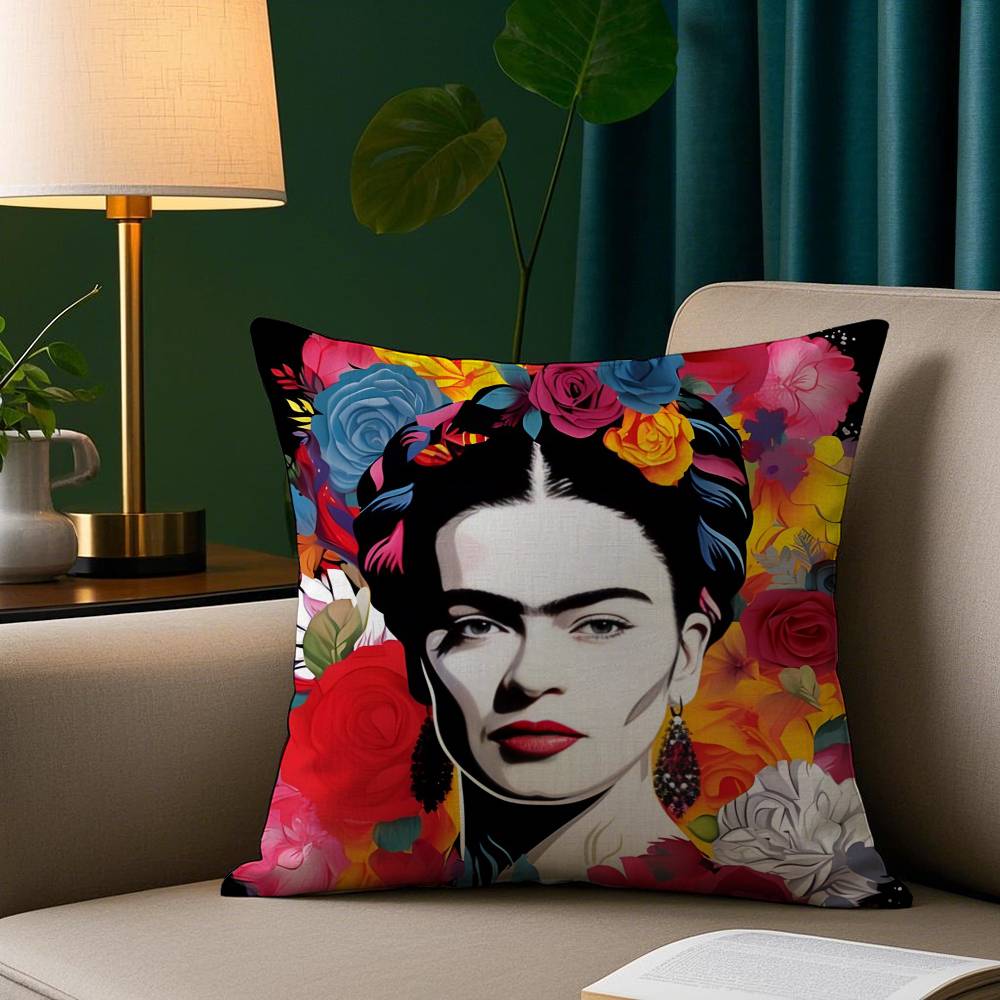 Painting FFridaS Art Pillow Case Short Plush Print Cushion Cover Square Throw Pillow Covers Sofa Home Decor 40x40cm 16x16in
Painting FFridaS Art Pillow Case Short Plush Print Cushion Cover Square Throw Pillow Covers Sofa Home Decor 40x40cm 16x16in