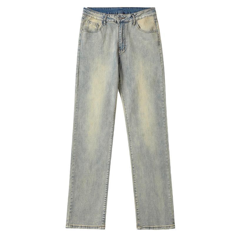 Wukong Women s High-Waisted Distressed Straight-Leg Jeans - Trendy Retro, Loose, Versatile, Casual Long Pants. XS
Wukong Women s High-Waisted Distressed Straight-Leg Jeans - Trendy Retro, Loose, Versatile, Casual Long Pants. XS