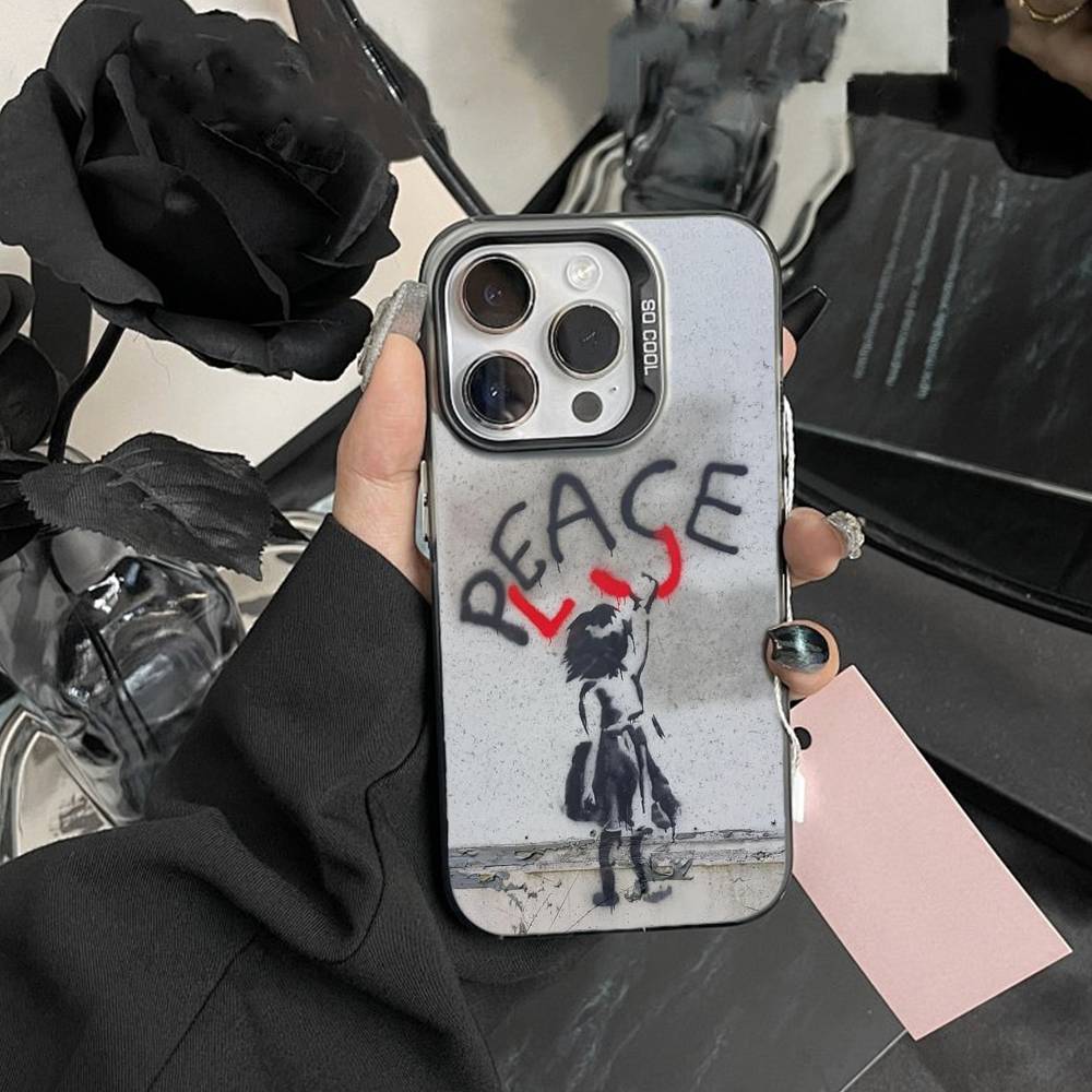 Graffiti Artist J-Banksy Phone Case For IPhone 16 17 15 14 12 13 Pro Max Black Color Shockproof Cover iPhone12
Graffiti Artist J-Banksy Phone Case For IPhone 16 17 15 14 12 13 Pro Max Black Color Shockproof Cover iPhone12