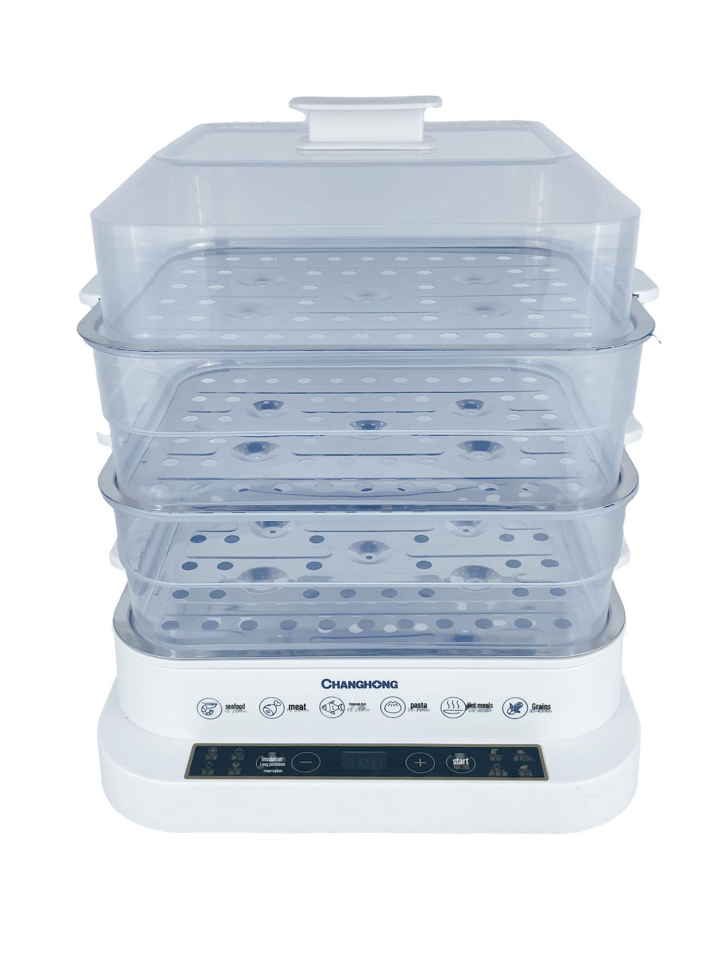 Sencor Three-Layer Multifunctional Electric Steamer with Automatic Power-Off 2000 Units and Above
Sencor Three-Layer Multifunctional Electric Steamer with Automatic Power-Off 2000 Units and Above