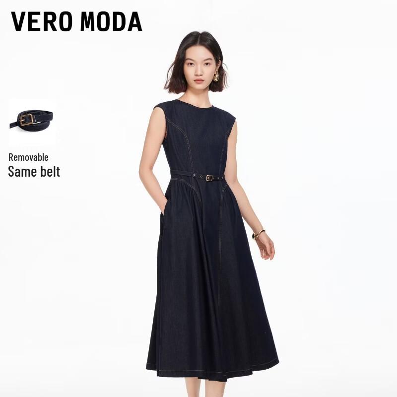 VEROMODA A-Line Belted Sleeveless Denim Dress M
VEROMODA A-Line Belted Sleeveless Denim Dress M