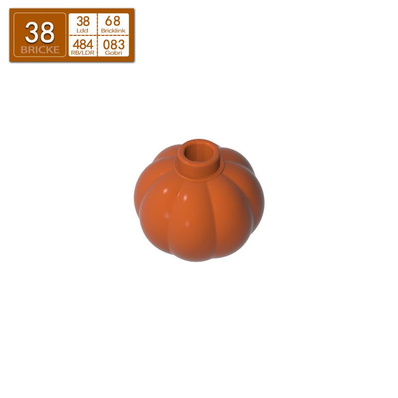 BRICKE 51270 Round Lantern Pumpkin Building Block, Compatible with LEGO MOC Accessories 50g (~46 pcs)
BRICKE 51270 Round Lantern Pumpkin Building Block, Compatible with LEGO MOC Accessories 50g (~46 pcs)