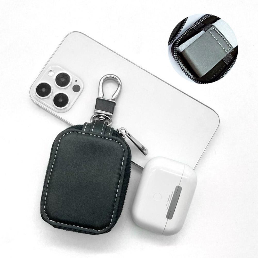 For Apple AirPods 3/AirPods Pro 2/AirPods Pro Carrying Case PU Leather Storage Pouch Bag with Keychain Coffee
For Apple AirPods 3/AirPods Pro 2/AirPods Pro Carrying Case PU Leather Storage Pouch Bag with Keychain Coffee