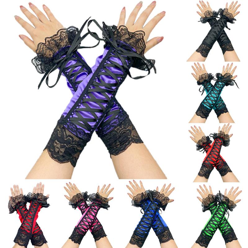 Sleeve Cute Green Wedding Gloves Sleeves Cosplay Stage Performance Gloves Lace Sleeves average size зелений
Sleeve Cute Green Wedding Gloves Sleeves Cosplay Stage Performance Gloves Lace Sleeves average size зелений