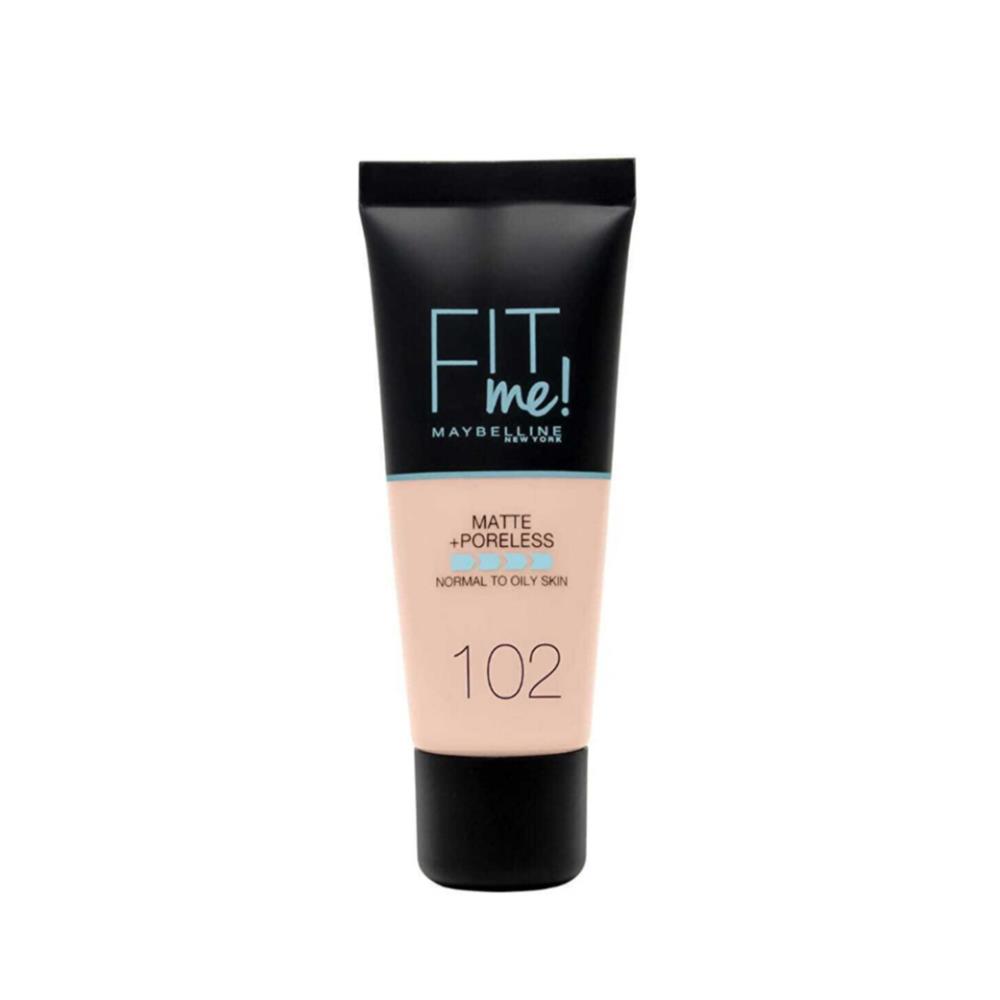 Maybelline New York Matte Foundation - Тональный крем Fit Me Matte + Poreless Foundation 102 Fair Ivory
Maybelline New York Matte Foundation - Тональный крем Fit Me Matte + Poreless Foundation 102 Fair Ivory