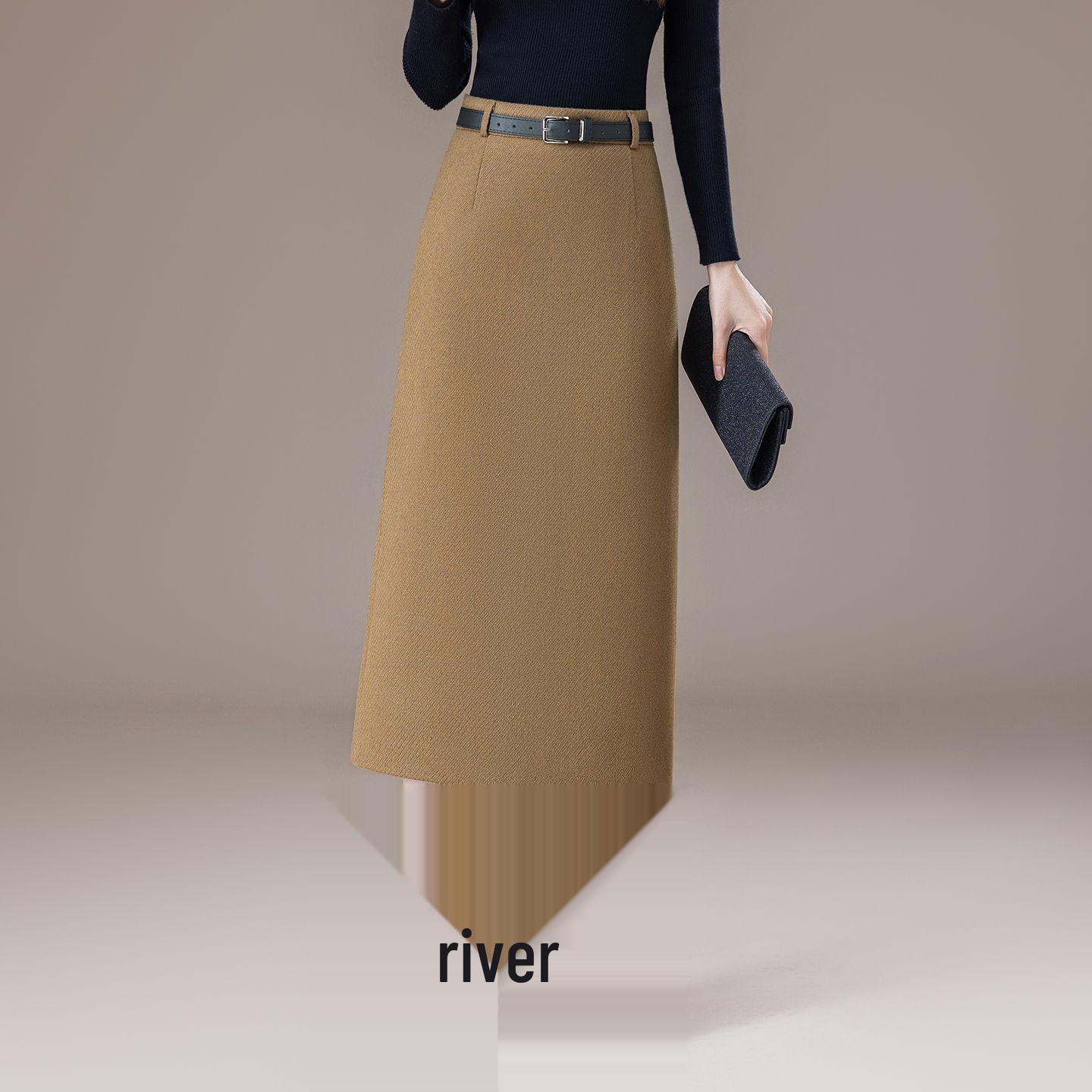 Women s High-Waisted Gray Wool Blend A-Line Midi Skirt - Autumn/Winter 2025 Style L
Women s High-Waisted Gray Wool Blend A-Line Midi Skirt - Autumn/Winter 2025 Style L