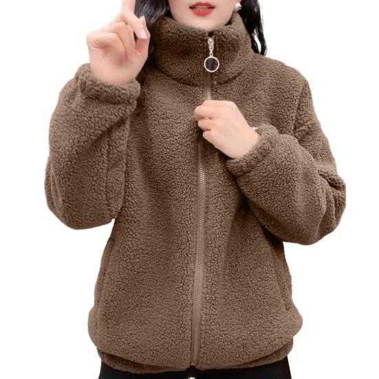 Women Winter Sherpa Coat Fuzzy Warm Solid Color Stand Collar Loose Fit Zipper Closure Dual Pocket Drop Shoulder Long 3XL хаки
Women Winter Sherpa Coat Fuzzy Warm Solid Color Stand Collar Loose Fit Zipper Closure Dual Pocket Drop Shoulder Long 3XL хаки