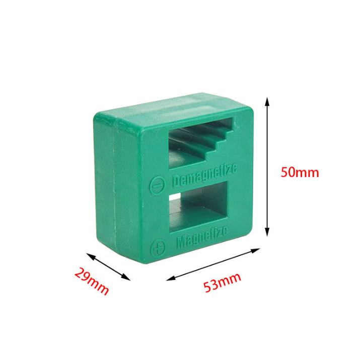 Demagnetization Tool Magnetizer Function Industrial Insert Screwdriver Taken Out 1pc Blue Green Convenient Effect зелений
Demagnetization Tool Magnetizer Function Industrial Insert Screwdriver Taken Out 1pc Blue Green Convenient Effect зелений