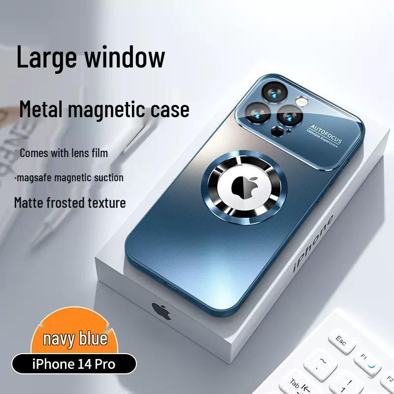 Applicable iPhone 16 Case: Frosted, Magnetic, Full-Coverage Lens Protection for Apple 15 with Leak Mark and Large Window. iPhone 15 Pro
Applicable iPhone 16 Case: Frosted, Magnetic, Full-Coverage Lens Protection for Apple 15 with Leak Mark and Large Window. iPhone 15 Pro