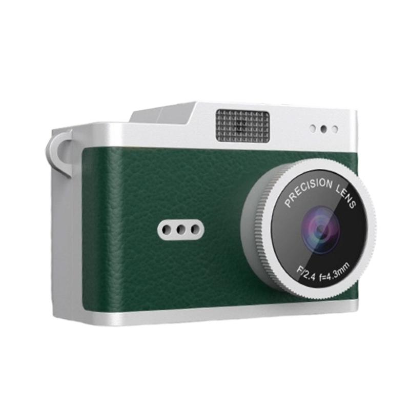 Mini Camera Pocket Sized Design Easy Button Operation With WiFi Bluetooth-compatible Connectivities For Students Beginner зелений
Mini Camera Pocket Sized Design Easy Button Operation With WiFi Bluetooth-compatible Connectivities For Students Beginner зелений