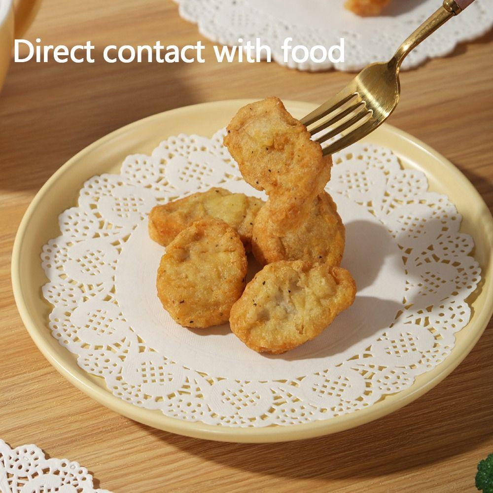 150pcs Round Table Decoration Mat Lace Doilies Oil Absorbing Paper New Placemats 8.5inch
150pcs Round Table Decoration Mat Lace Doilies Oil Absorbing Paper New Placemats 8.5inch