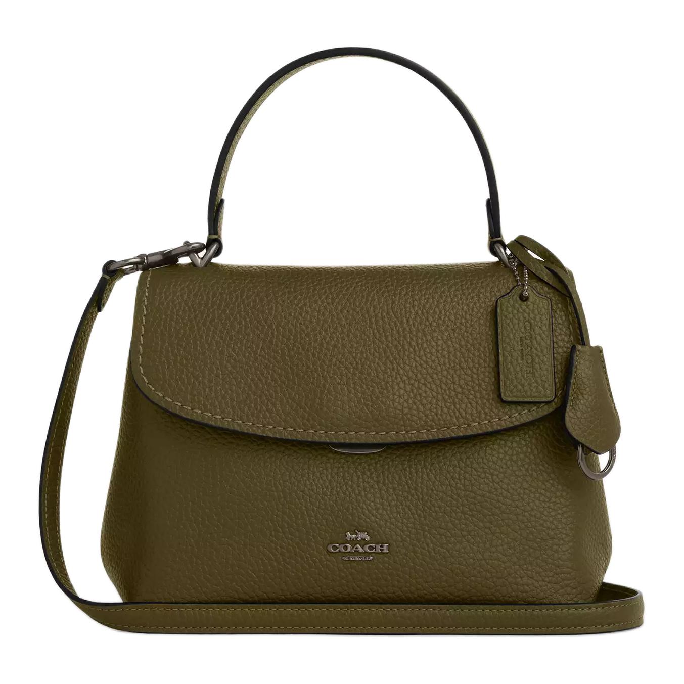 Coach Emory 25 Gold Logo Leather Shoulder Tote Bag Medium Women handbags Olive-Green CCE53-QBOLV Basic Set (Bag+Dust Bag)
Coach Emory 25 Gold Logo Leather Shoulder Tote Bag Medium Women handbags Olive-Green CCE53-QBOLV Basic Set (Bag+Dust Bag)
